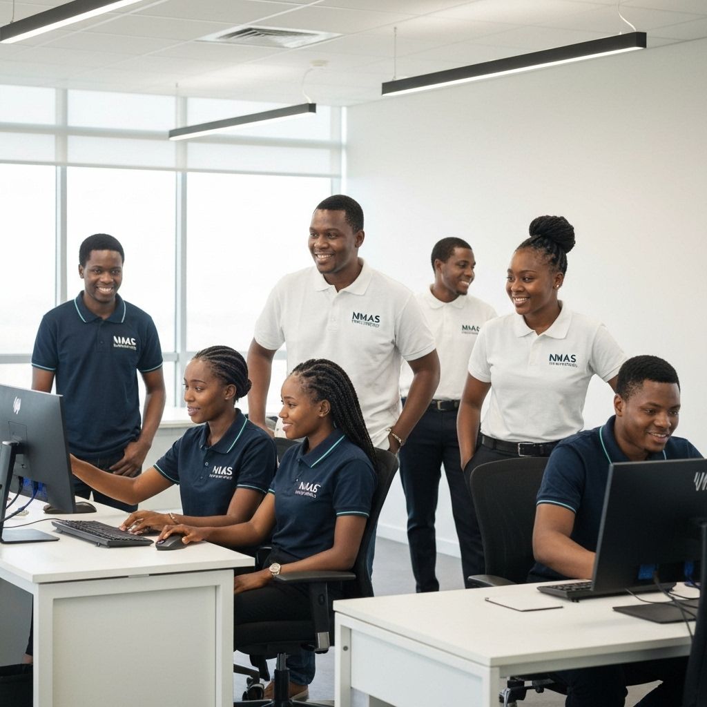 NMAS Team - Diverse South African tech support professionals